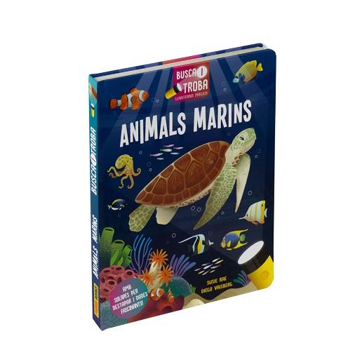 ANIMALS MARINS(BUSCA I TOBA LLANTERNA MÀGICA) | 9788411506359 | Llibreria Geli - Llibreria Online de Girona - Comprar llibres en català i castellà