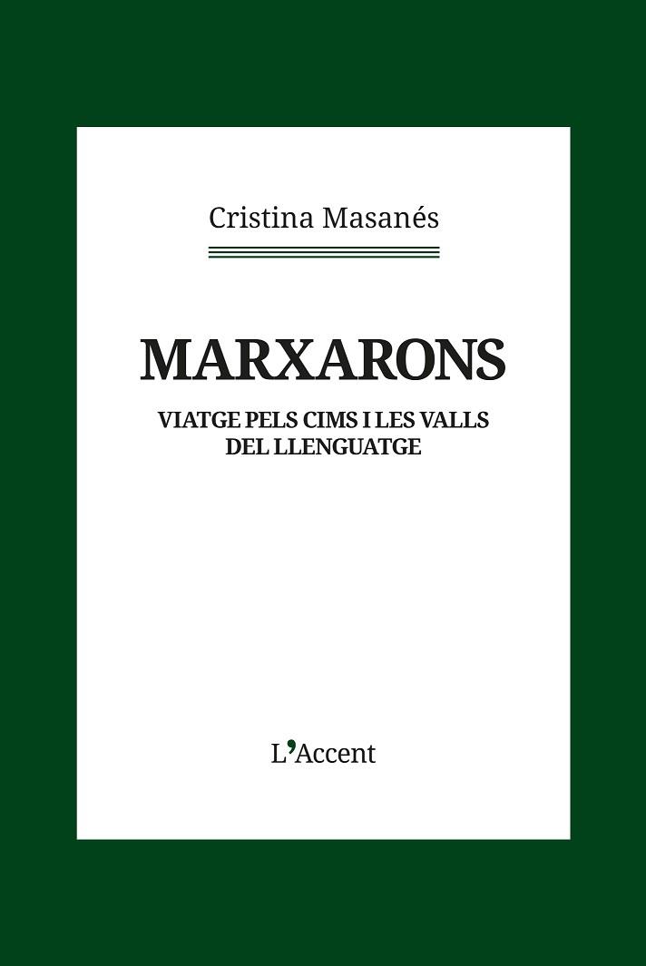 MARXARONS | 9788418680434 | MASANÉS, CRISTINA | Llibreria Geli - Llibreria Online de Girona - Comprar llibres en català i castellà