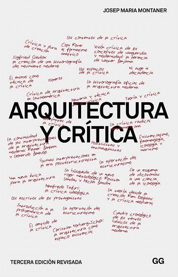 ARQUITECTURA Y CRÍTICA | 9788425227097 | MONTANER,JOSEP MARIA | Llibreria Geli - Llibreria Online de Girona - Comprar llibres en català i castellà
