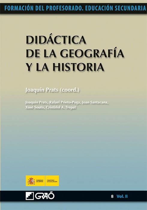 DIDACTICA DE LA GEOGRAFIA Y LA HISTORIA | 9788499800899 | PRATS,JOAQUIN | Llibreria Geli - Llibreria Online de Girona - Comprar llibres en català i castellà