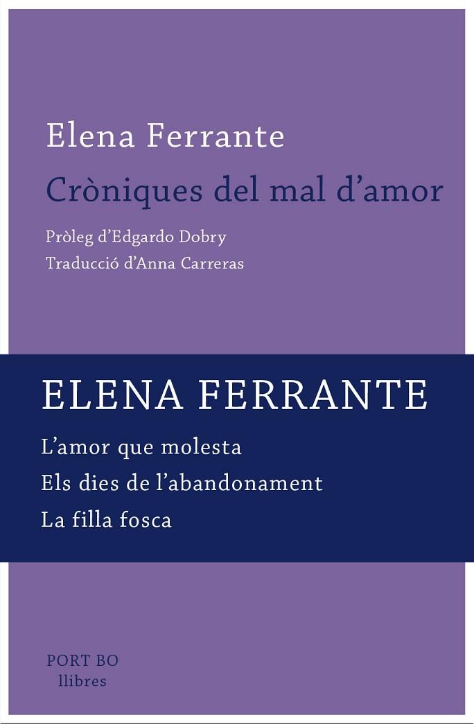CRòNIQUES DEL MAL D'AMOR | 9788417181116 | FERRANTE,ELENA | Llibreria Geli - Llibreria Online de Girona - Comprar llibres en català i castellà