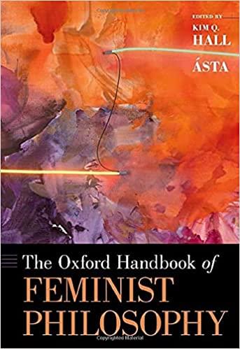 THE OXFORD HANDBOOK OF FEMINIST PHILOSOPHY | 9780190628925 | ÁSTA/HALL,KIM M. | Llibreria Geli - Llibreria Online de Girona - Comprar llibres en català i castellà