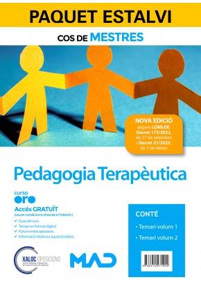 COS DE MESTRES PEDAGOGIA TERAPÈUTICA(PAQUET ESTALVI TEMARIS 1 I 2) | 9788414271902 | Llibreria Geli - Llibreria Online de Girona - Comprar llibres en català i castellà