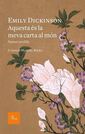 AQUESTA ÉS LA MEVA CARTA AL MÓN | 9788475886800 | DICKINSON,EMILY | Llibreria Geli - Llibreria Online de Girona - Comprar llibres en català i castellà
