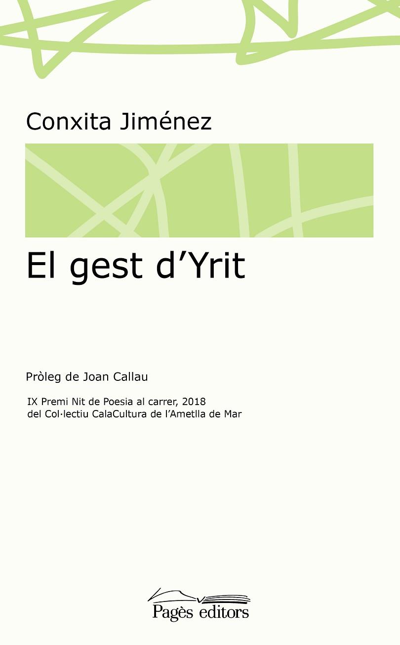 EL GEST D'YRIT | 9788413030418 | JIMÉNEZ,CONXITA | Llibreria Geli - Llibreria Online de Girona - Comprar llibres en català i castellà