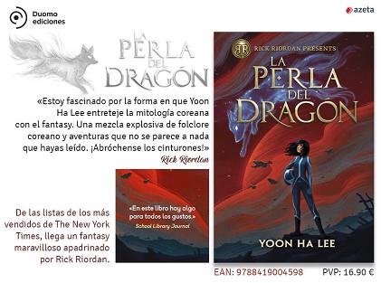 LA PERLA DEL DRAGON | 9788419004598 | HA LEE,YOON | Llibreria Geli - Llibreria Online de Girona - Comprar llibres en català i castellà