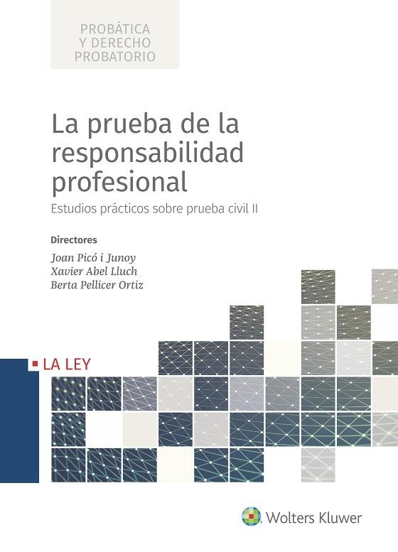 LA PRUEBA DE LA RESPONSABILIDAD PROFESIONAL.ESTUDIOS PRÁCTICOS SOBRE PRUEBA CIVIL II | 9788490207710 | PICÓ I JUNOY,JOAN/ABEL LLUCH,XAVIER/PELLICER ORTIZ,BERA | Llibreria Geli - Llibreria Online de Girona - Comprar llibres en català i castellà