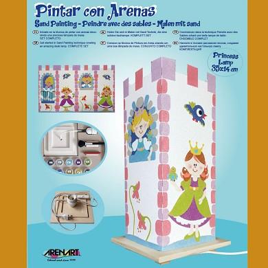 PINTAR CON ARENA KIT LAMPARA ARENAS CASTILLO PRINCESA | 8437004931603 | Llibreria Geli - Llibreria Online de Girona - Comprar llibres en català i castellà