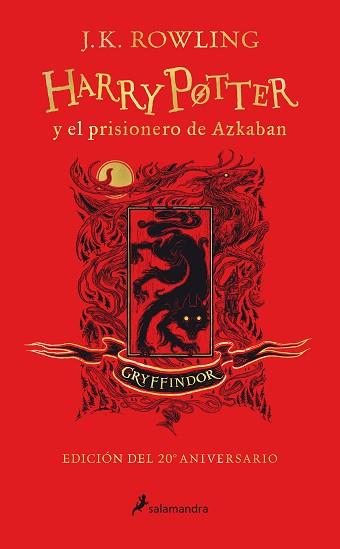 HARRY POTTER Y EL PRISIONERO DE AZKABAN(EDICIÓN GRYFFINDOR DEL 20º ANIVERSARIO) | 9788418174087 | ROWLING,J.K. | Llibreria Geli - Llibreria Online de Girona - Comprar llibres en català i castellà