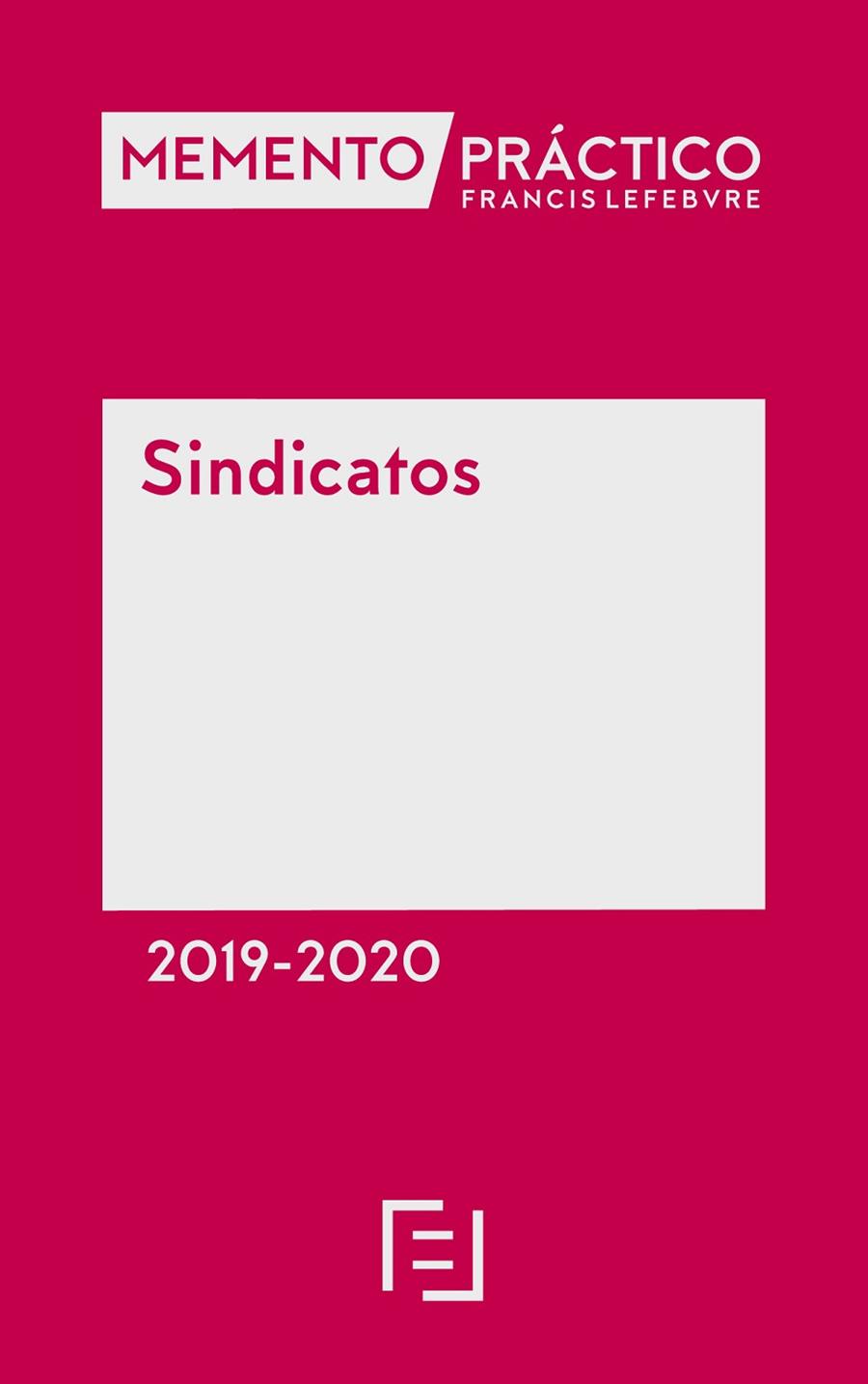 MEMENTO SINDICATOS 2019-2020 | 9788417544096 | Llibreria Geli - Llibreria Online de Girona - Comprar llibres en català i castellà