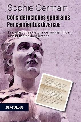CONSIDERACIONES GENERALES.PENSAMIENTOS DIVERSOS | 9788494883187 | GERMAIN, SOPHIE | Llibreria Geli - Llibreria Online de Girona - Comprar llibres en català i castellà