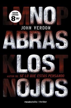 NO ABRAS LOS OJOS (SERIE DAVE GURNEY 2) | 9788418850905 | VERDON,JOHN | Llibreria Geli - Llibreria Online de Girona - Comprar llibres en català i castellà