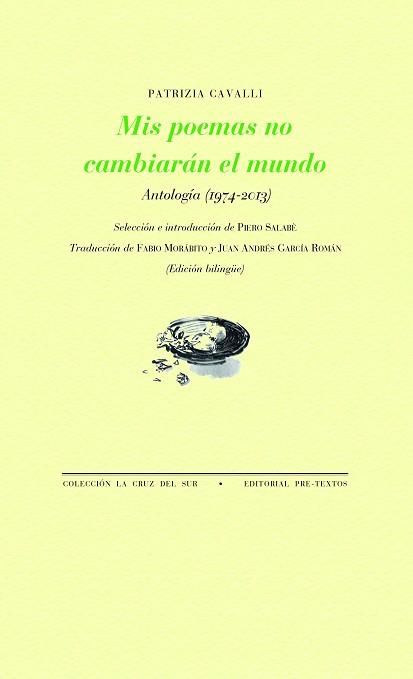 MIS POEMAS NO CAMBIARÁN EL MUNDO.ANTOLOGÍA (1974-2013) | 9788418178887 | CAVALLI,PATRIZIA | Llibreria Geli - Llibreria Online de Girona - Comprar llibres en català i castellà