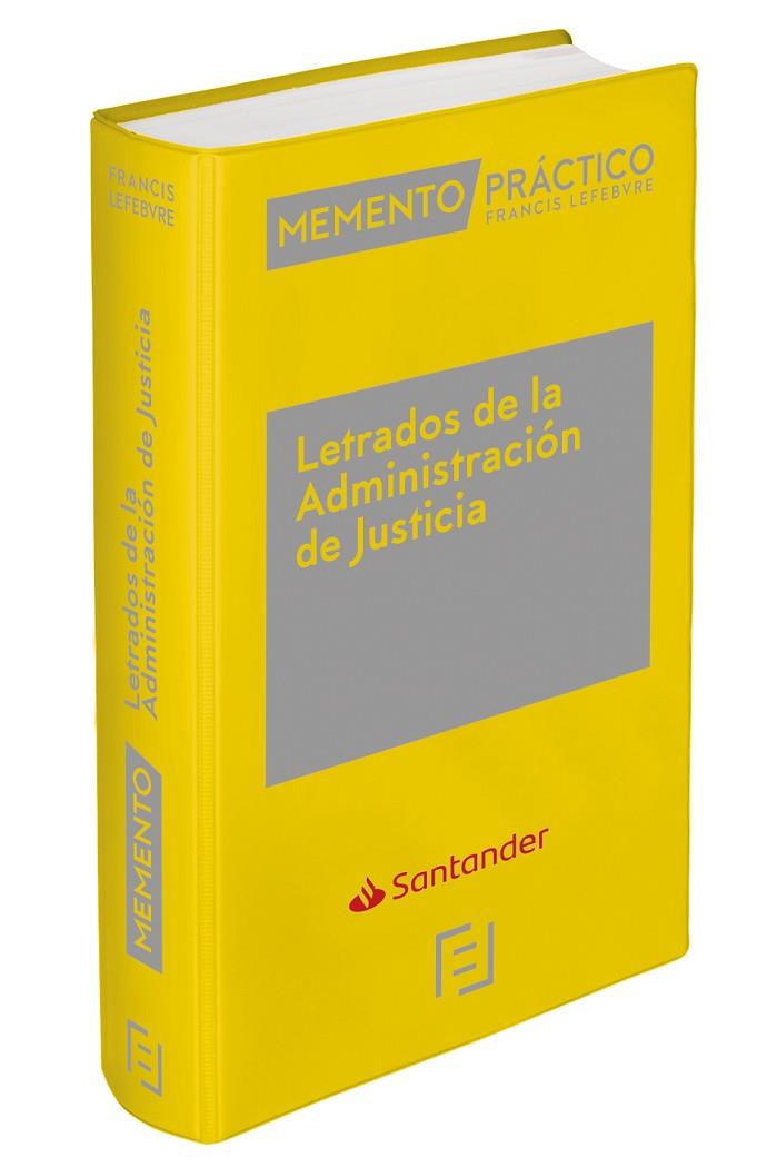 MEMENTO LETRADOS DE LA ADMINISTRACIÓN DE JUSTICIA (EDICIÓN 2018) | 9788417317287 | LEFEBVRE-EL DERECHO | Llibreria Geli - Llibreria Online de Girona - Comprar llibres en català i castellà