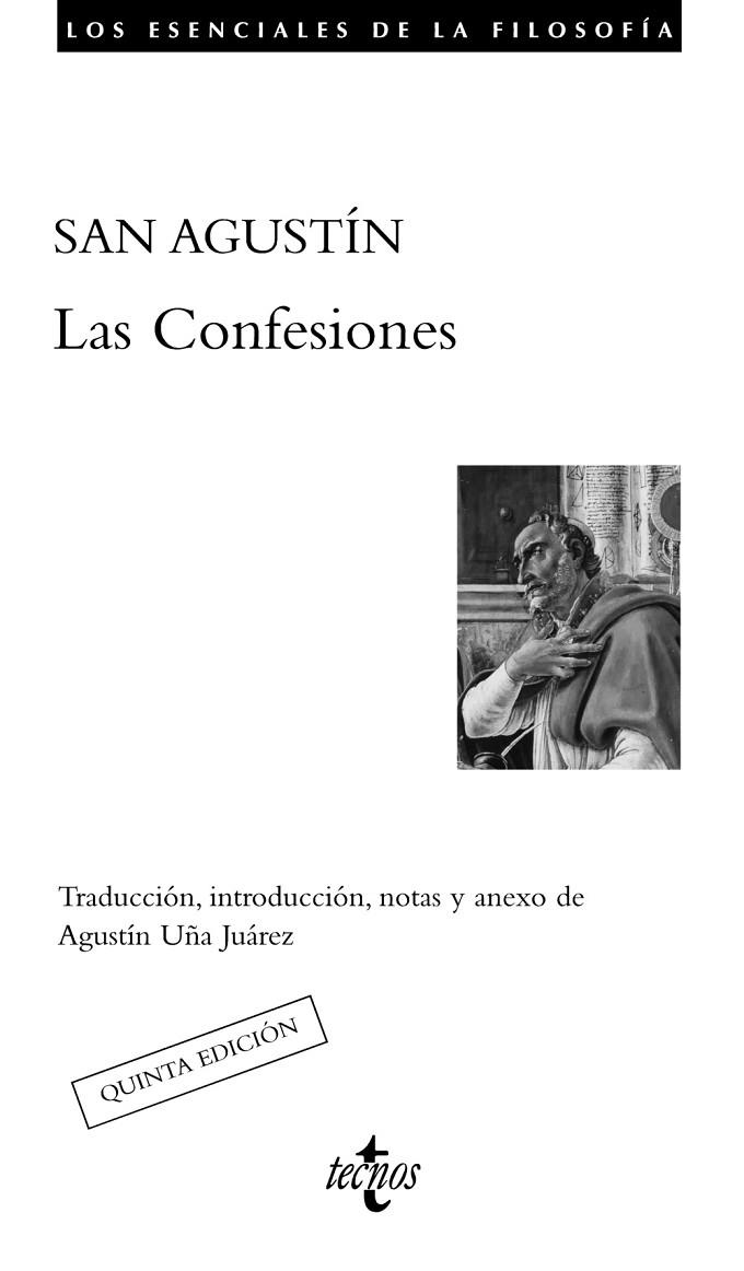 LAS CONFESIONES - SAN AGUSTÍN (5ª ED/2012) | 9788430954742 | SAN AGUSTÍN | Llibreria Geli - Llibreria Online de Girona - Comprar llibres en català i castellà