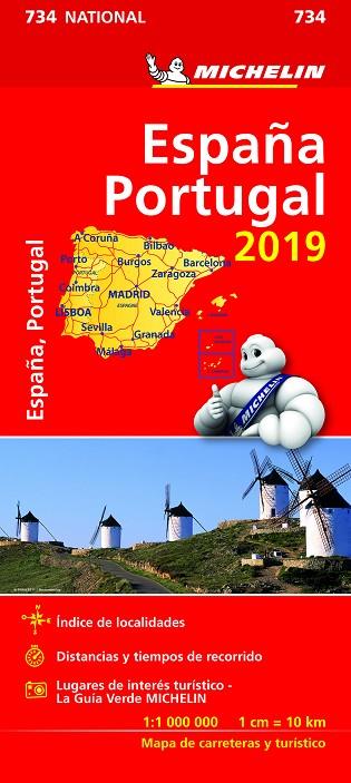 ESPAÑA Y PORTUGAL(MAPA.EDICION 2019) | 9782067236707 |   | Llibreria Geli - Llibreria Online de Girona - Comprar llibres en català i castellà