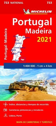 MAPA NATIONAL PORTUGAL,MADEIRA 2021 | 9782067249547 | Llibreria Geli - Llibreria Online de Girona - Comprar llibres en català i castellà