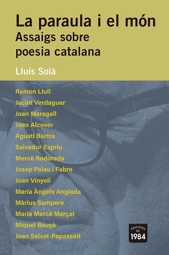 LA PARAULA I EL MÓN | 9788418858697 | SOLÀ,LLUÍS | Llibreria Geli - Llibreria Online de Girona - Comprar llibres en català i castellà