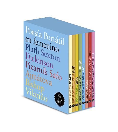 POESÍA PORTÁTIL EN FEMENINO | 9788439740377 | PLATH,SYLVIA/SEXTON,ANNE/DICKINSON,EMILY/PIZARNIK,ALEJANDRA/SAFO/AJMÁTOVA,ANNA/BISHOP,ELIZABE | Llibreria Geli - Llibreria Online de Girona - Comprar llibres en català i castellà