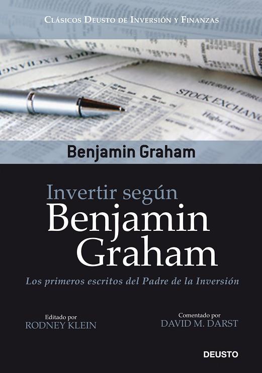 INVERTIR SEGUN BENJAMIN GRAHAM.LOS PRIMEROS ESCRITOS DEL... | 9788423427796 | GRAHAM,BENJAMIN | Llibreria Geli - Llibreria Online de Girona - Comprar llibres en català i castellà
