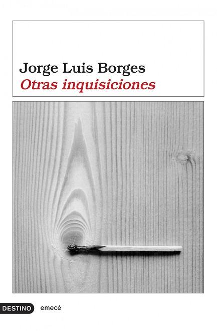 OTRAS INQUISICIONES | 9788423339648 | BORGES,JORGE LUIS | Llibreria Geli - Llibreria Online de Girona - Comprar llibres en català i castellà