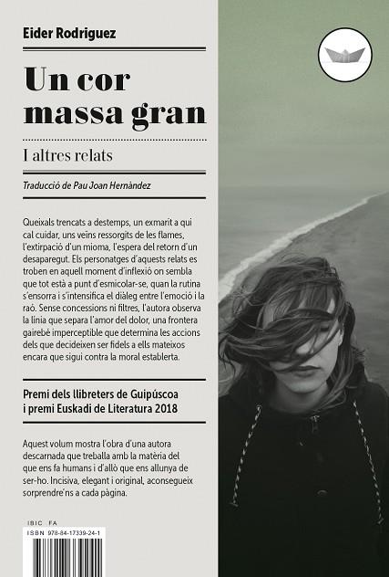 UN COR MASSA GRAN I ALTRES RELATS | 9788417339241 | RODRIGUEZ,EIDER | Llibreria Geli - Llibreria Online de Girona - Comprar llibres en català i castellà