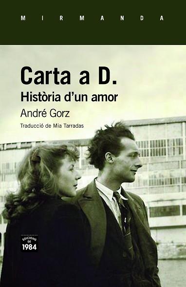 CARTA A D.HISTÒRIA D'UN AMOR | 9788416987603 | GORZ,ANDRÉ | Llibreria Geli - Llibreria Online de Girona - Comprar llibres en català i castellà