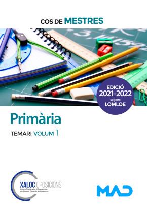COS DE MESTRES(EDUCACIÓ PRIMÀRIA.TEMARI-1.EDICIÓ 2021-2022) | 9788414253984 | Llibreria Geli - Llibreria Online de Girona - Comprar llibres en català i castellà