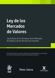 LEY DE LOS MERCADOS DE VALORES | 9788411693844 | Llibreria Geli - Llibreria Online de Girona - Comprar llibres en català i castellà