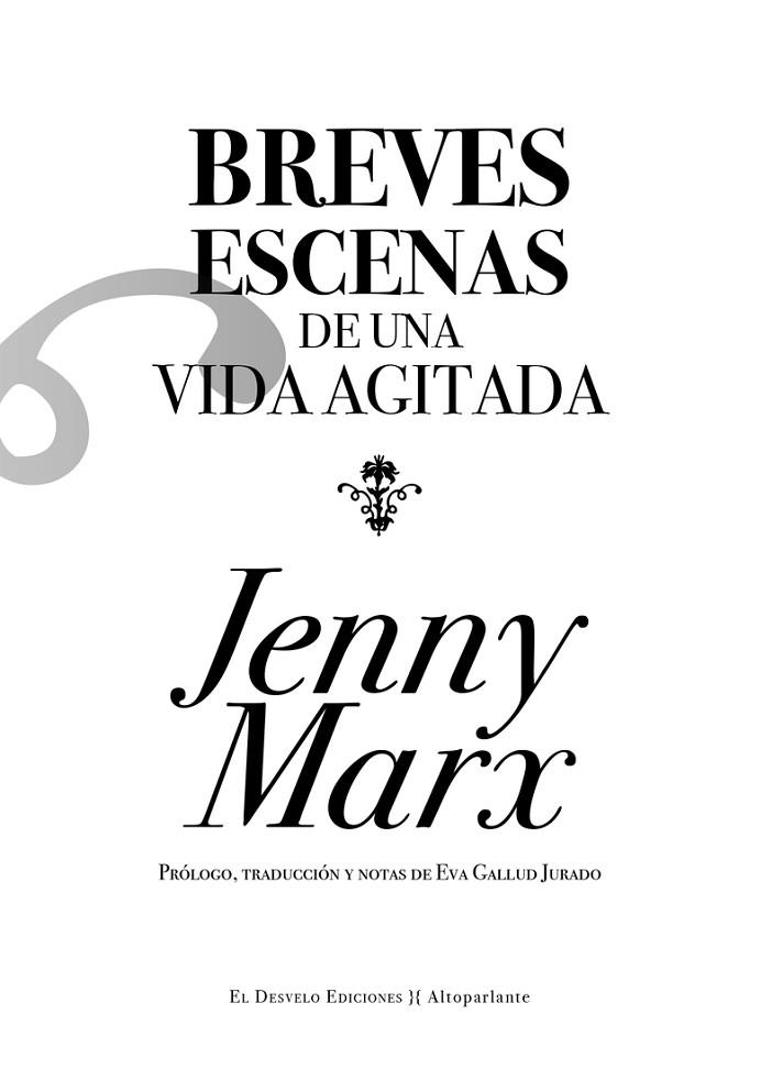 BREVES ESCENAS DE UNA VIDA AGITADA | 9788494939501 | MARX,JENNY | Llibreria Geli - Llibreria Online de Girona - Comprar llibres en català i castellà