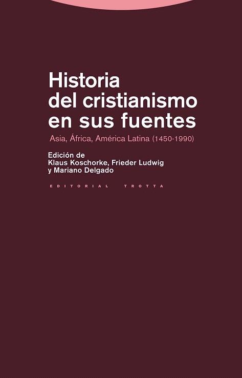 HISTORIA DEL CRISTIANISMO EN SUS FUENTES | 9788498792522 | A.A.D.D. | Libreria Geli - Librería Online de Girona - Comprar libros en catalán y castellano