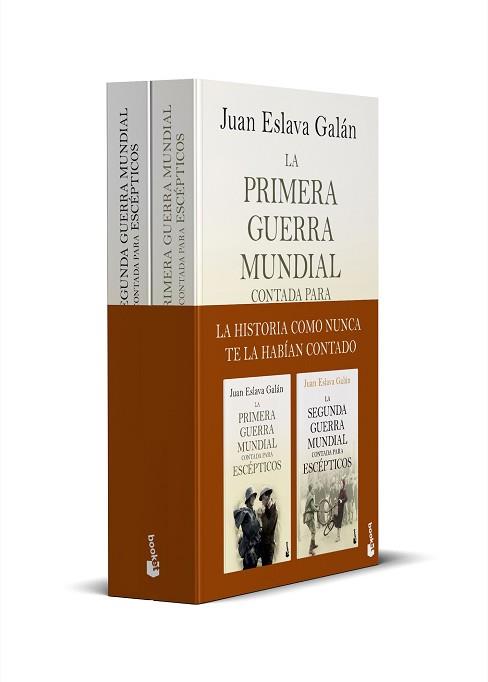 GUERRAS MUNDIALES CONTADAS PARA ESCÉPTICOS(PACK) | 9788408242833 | ESLAVA GALÁN,JUAN | Llibreria Geli - Llibreria Online de Girona - Comprar llibres en català i castellà