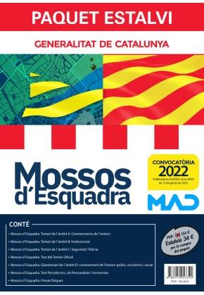 MOSSOS D'ESQUADRA(PAQUET ESTALVI.EDICIÓ 2022) | 9788414253342 | Llibreria Geli - Llibreria Online de Girona - Comprar llibres en català i castellà