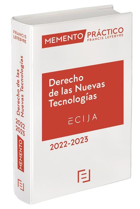 MEMENTO PRÁCTICO DERECHO DE LAS NUEVAS TECNOLOGÍAS(2022-2023) | 9788418899362 |   | Llibreria Geli - Llibreria Online de Girona - Comprar llibres en català i castellà