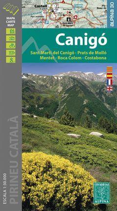 CANIGÓ(MAPA ALPINA 1:30.000) | 9788480909341 | Llibreria Geli - Llibreria Online de Girona - Comprar llibres en català i castellà