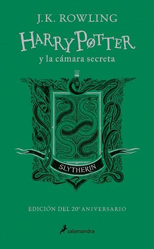 HARRY POTTER Y LA CÁMARA SECRETA.SLYTHERIN | 9788498389777 | ROWLING,J. K. | Llibreria Geli - Llibreria Online de Girona - Comprar llibres en català i castellà