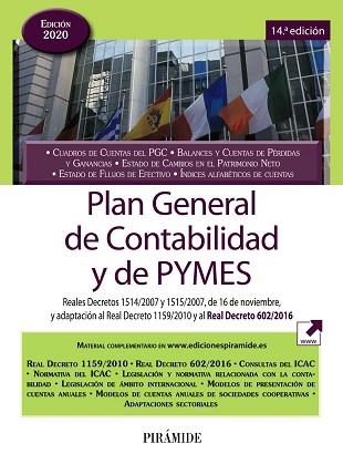 PLAN GENERAL DE CONTABILIDAD Y DE PYMES(EDICIÓN 2020) | 9788436843453 | Llibreria Geli - Llibreria Online de Girona - Comprar llibres en català i castellà