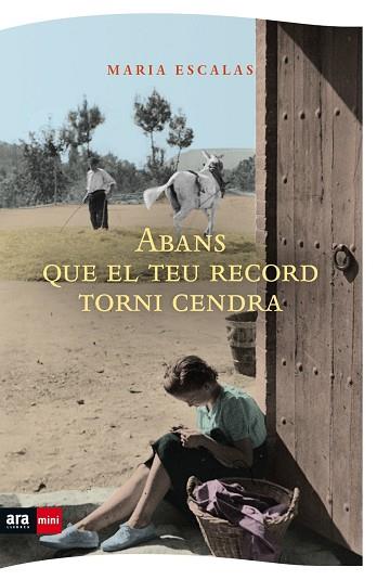 ABANS QUE EL TEU RECORD TORNI CENDRA | 9788494652394 | ESCALAS,MARIA | Llibreria Geli - Llibreria Online de Girona - Comprar llibres en català i castellà