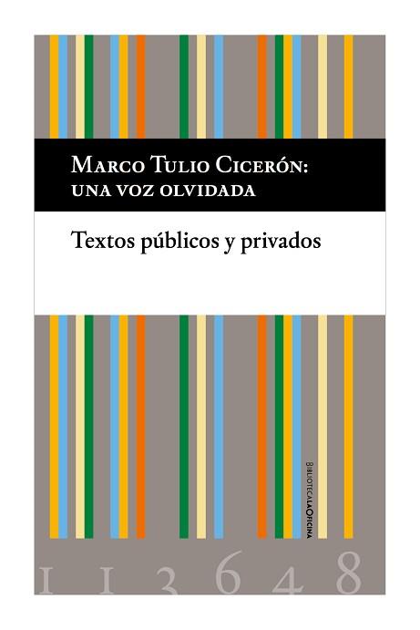 CICERÓN,UNA VOZ OLVIDADA | 9788412113648 | CICERÓN,MARCO TULIO | Llibreria Geli - Llibreria Online de Girona - Comprar llibres en català i castellà