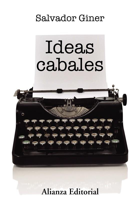 IDEAS CABALES | 9788491810711 | GINER,SALVADOR | Llibreria Geli - Llibreria Online de Girona - Comprar llibres en català i castellà