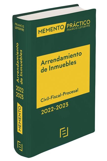 MEMENTO PRÁCTICO ARRENDAMIENTOS INMUEBLES(EDICIÓN 2022-2023) | 9788418899096 |   | Llibreria Geli - Llibreria Online de Girona - Comprar llibres en català i castellà