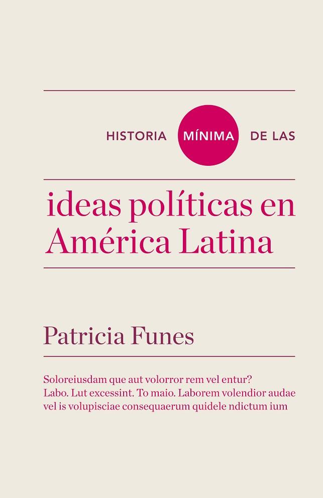 HISTORIA MÍNIMA DE LAS IDEAS EN AMÉRICA LATINA | 9788415832829 | FUNES,PATRICIA | Llibreria Geli - Llibreria Online de Girona - Comprar llibres en català i castellà