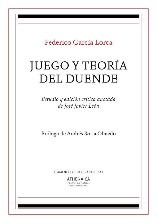 JUEGO Y TEORÍA DEL DUENDE | 9788417325435 | GARCÍA LORCA,FEDERICO | Llibreria Geli - Llibreria Online de Girona - Comprar llibres en català i castellà