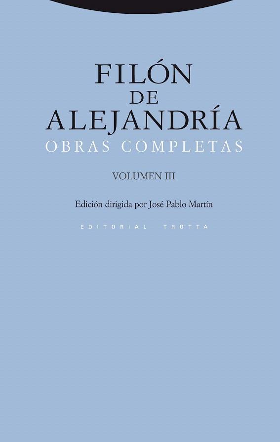 OBRAS COMPLETAS III | 9788498792423 | FILON DE ALEJANDRIA | Llibreria Geli - Llibreria Online de Girona - Comprar llibres en català i castellà
