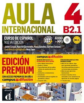 AULA INTERNACIONAL-4(EDICIÓN PREMIUM) | 9788417249540 | CORPAS,JAIME | Llibreria Geli - Llibreria Online de Girona - Comprar llibres en català i castellà
