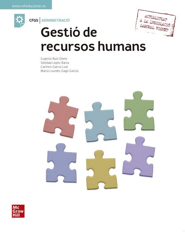 GESTIO DE RECURSOS HUMANS(GRAU SUPERIOR.EDICIÓ 2021) | 9788448622640 | RUIZ OTERO,EUGENIA | Llibreria Geli - Llibreria Online de Girona - Comprar llibres en català i castellà