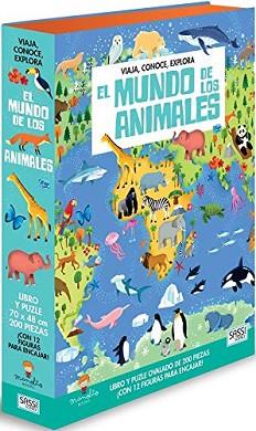 EL MUNDO DE LOS ANIMALES.VIAJE,CONOCE,EXPLORA | 9788417299545 | Llibreria Geli - Llibreria Online de Girona - Comprar llibres en català i castellà