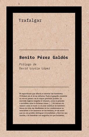 TRAFALGAR | 9788418546525 | PÉREZ GALDÓS,BENITO | Llibreria Geli - Llibreria Online de Girona - Comprar llibres en català i castellà