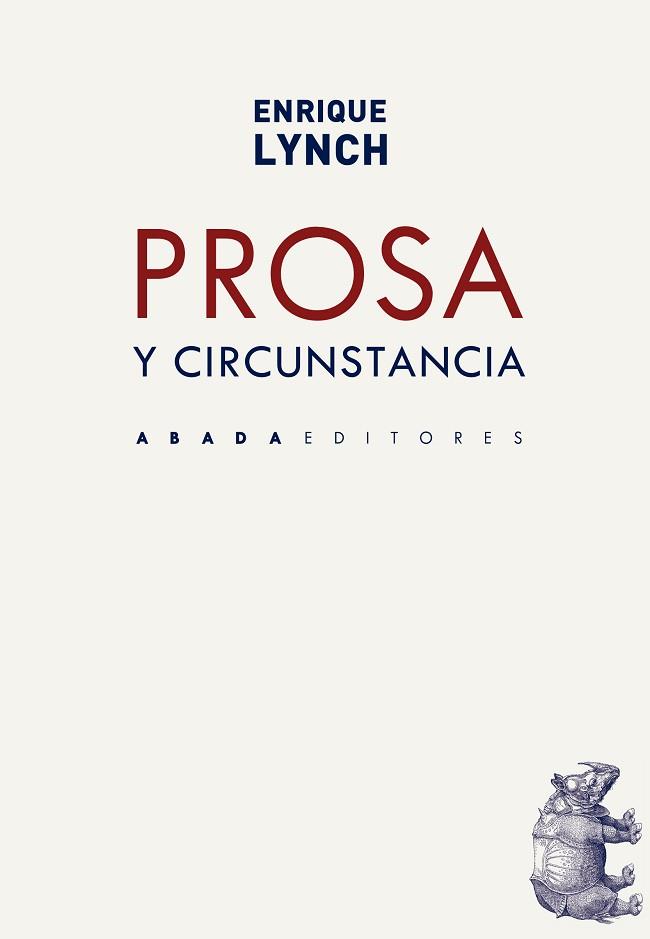 PROSA Y CIRCUNSTANCIA | 9788419008022 | LYNCH,ENRIQUE | Llibreria Geli - Llibreria Online de Girona - Comprar llibres en català i castellà