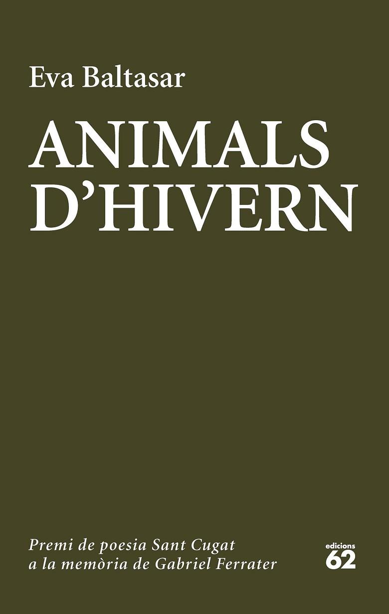 ANIMALS D'HIVERN | 9788429775006 | BALTASAR,EVA | Llibreria Geli - Llibreria Online de Girona - Comprar llibres en català i castellà